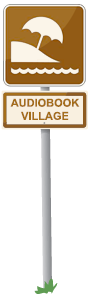 Audiobook Village Roadsign